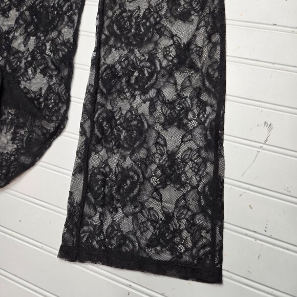 Victoria's Secret VS Archives Black Lace Pants NWT MSRP $129.95 Women's Size XS - Picture 4 of 12
